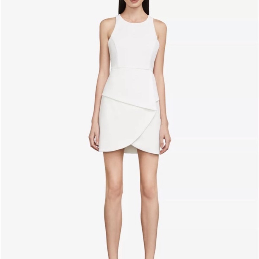 BCBG White Party Dress